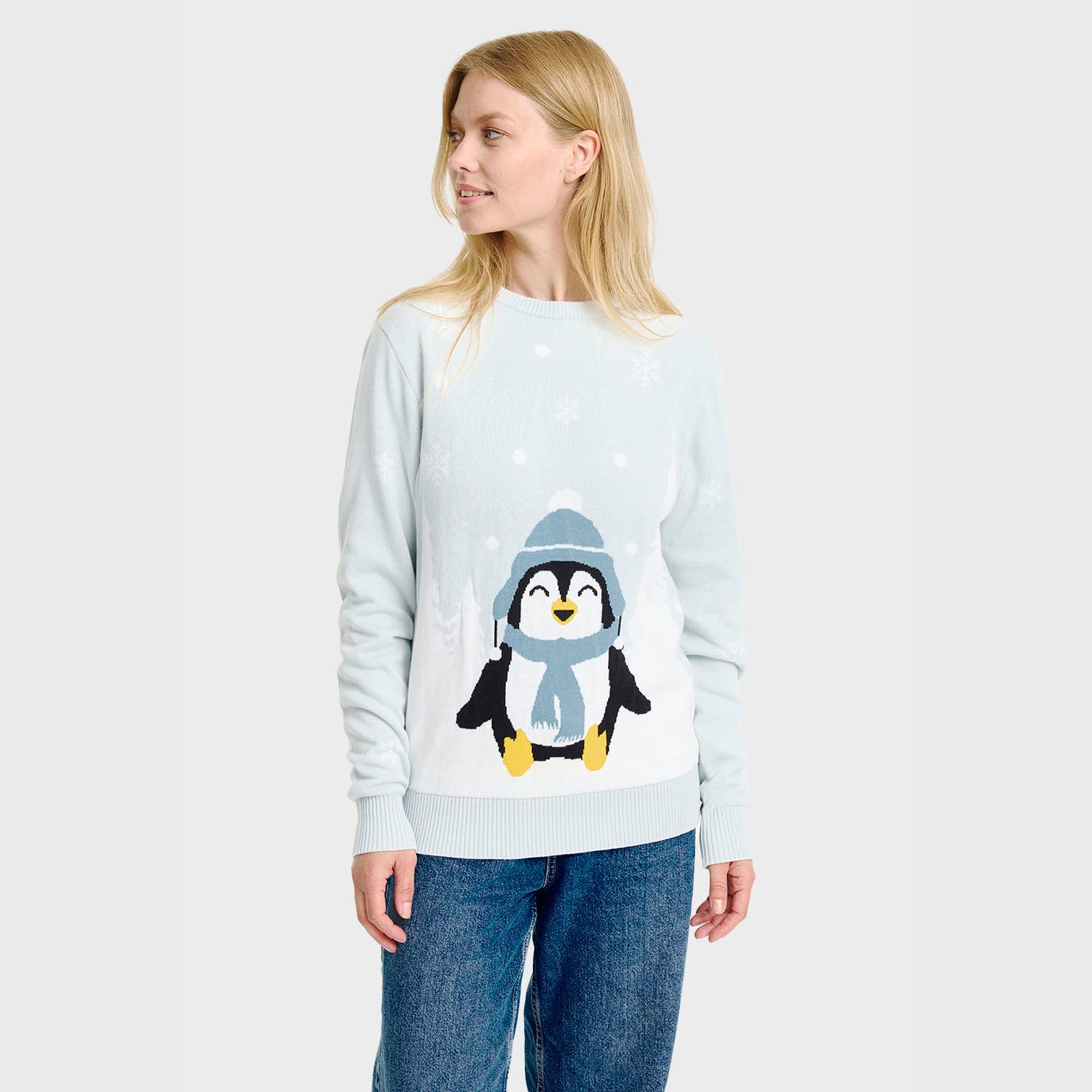 Söpö Pingviini Jouluneule – Naiset